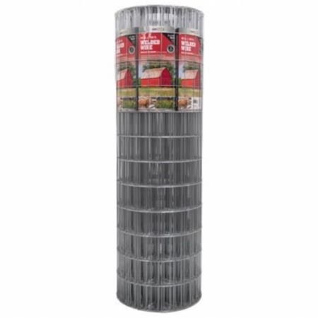Midwest Air Technologies Midwest Air Tech  4 x 100 ft. 12.5-Gauge Galvanized Welded Wire Mesh Fence 106596